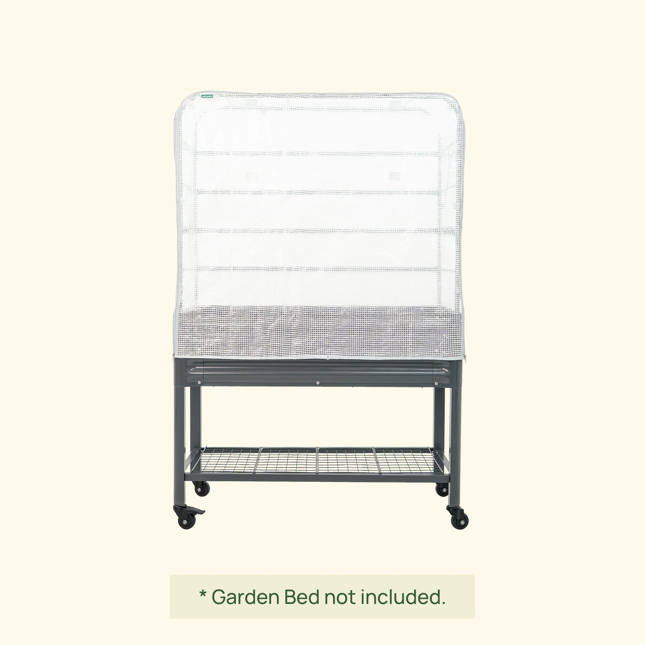 Greenhouse Frost Cover & Trellis System for Elevated Bed - Image 4
