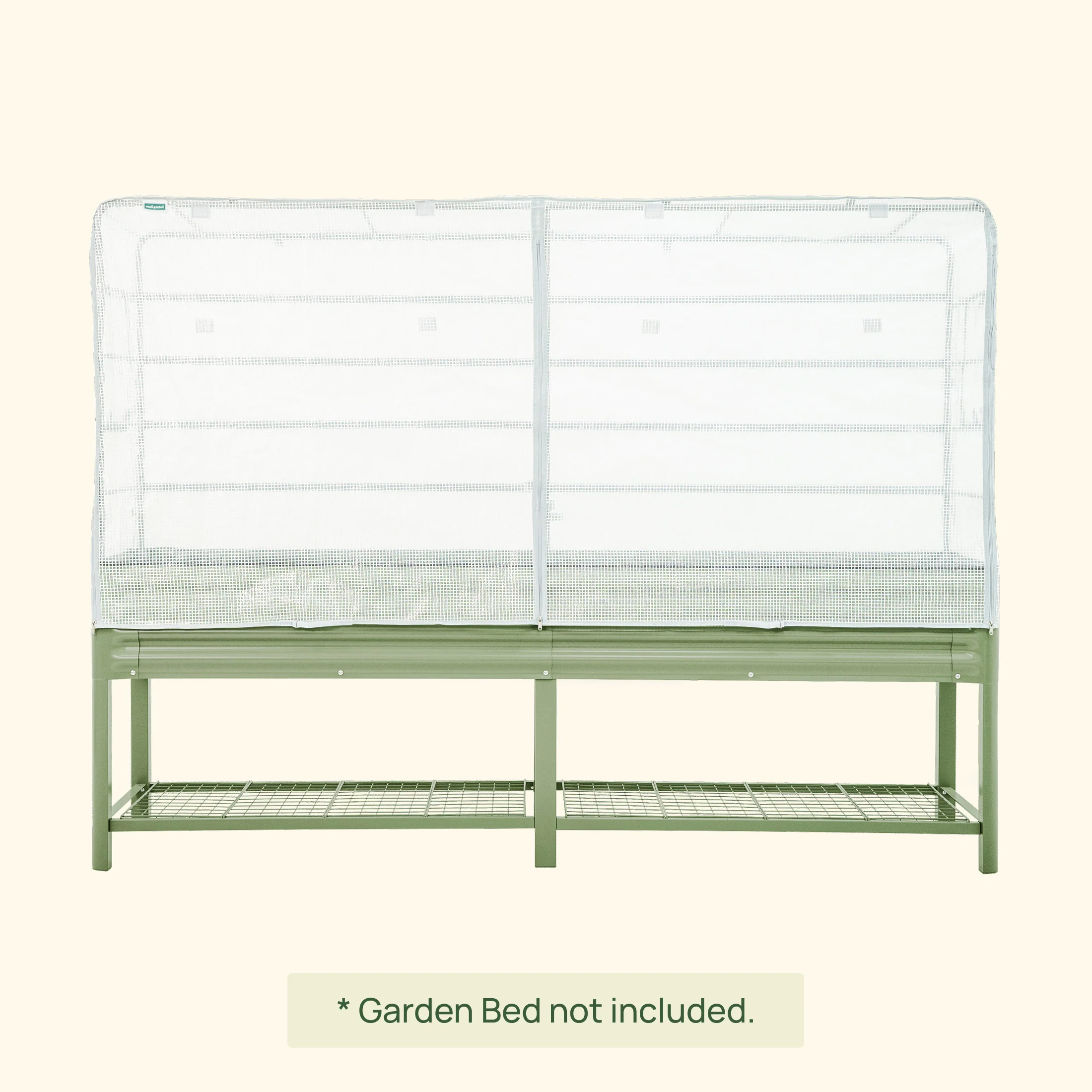 Greenhouse Frost Cover & Trellis System for Elevated Bed - Image 6